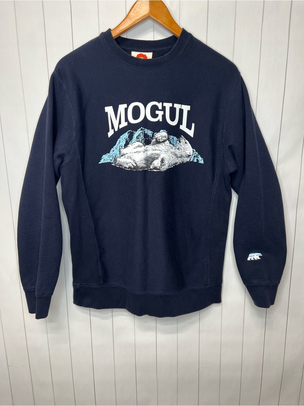 Mogul Moves Polar Bear Crewneck